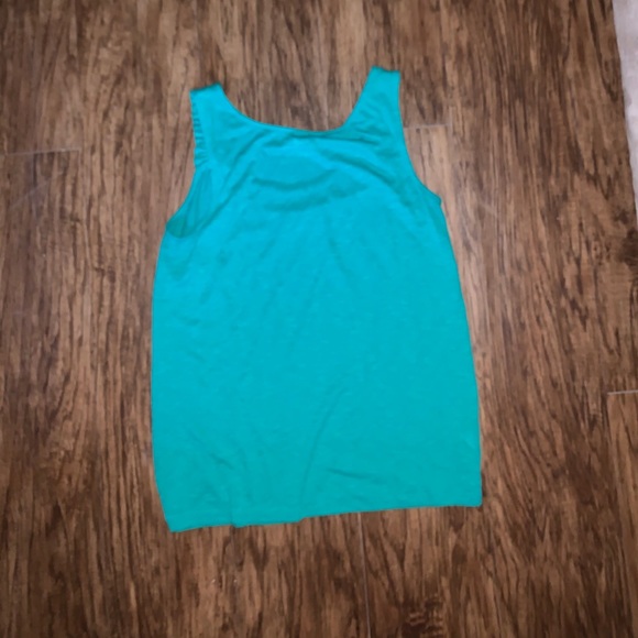 LOFT Womens Green Tanktop - Picture 4 of 4